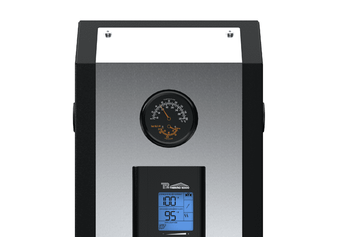 T2 UltraSmart digital controller and aquastat on the bth ULTRA electric boiler