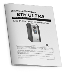 Guide d'utilisation et d'entretien pour la chaudière électrique bth ULTRA commercial
